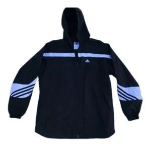 Vintage Black Adidas Windbreaker